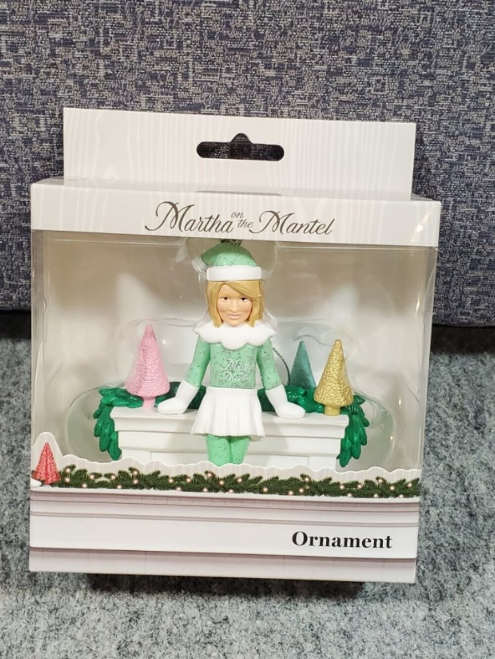 Martha Stewart Martha on the Mantle A Holiday Tradition 2025 ornament NIB